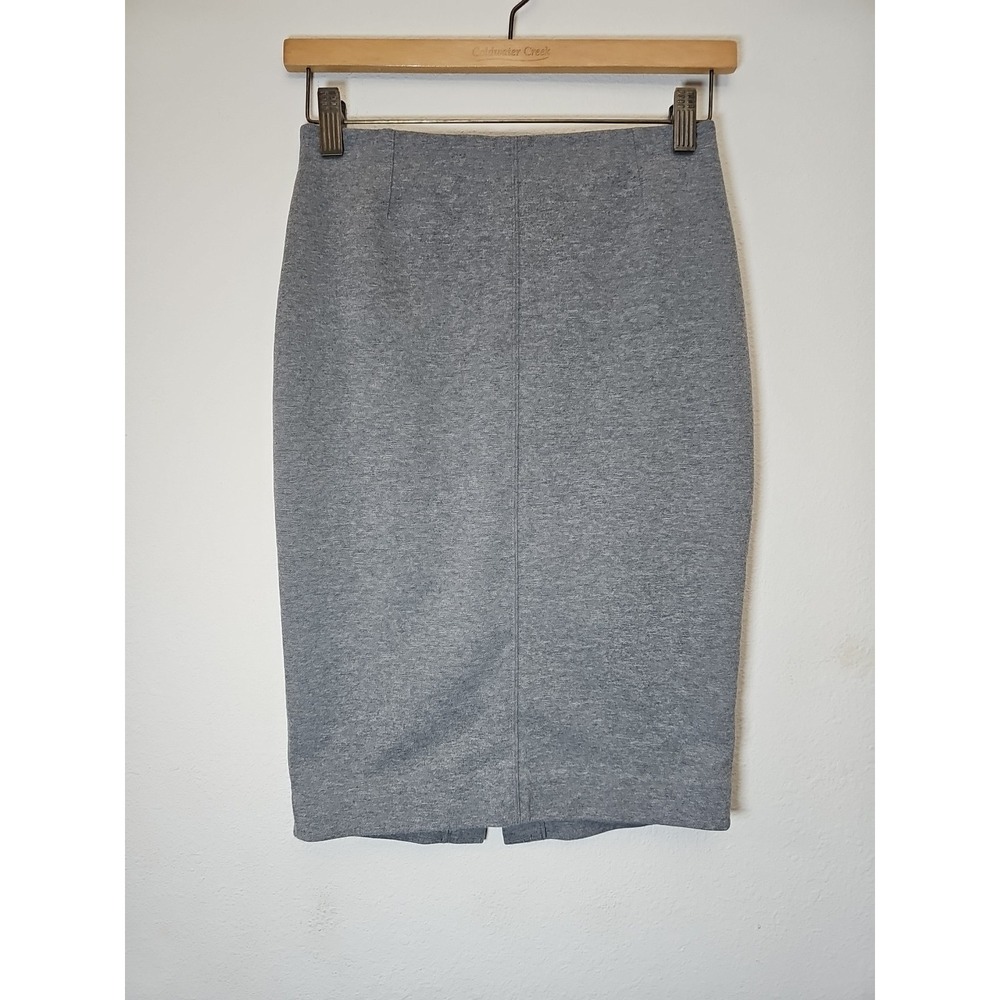 UNIQLO Womens Size XS 24-25 in Gray Midi Skirt